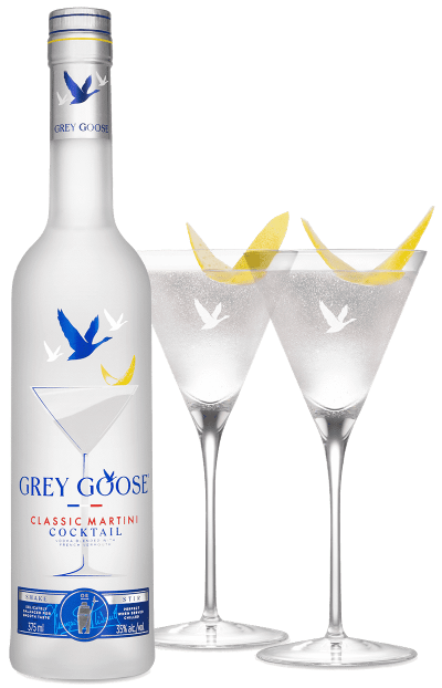 GREY GOOSE® Classic Martini Cocktail Kit bottle